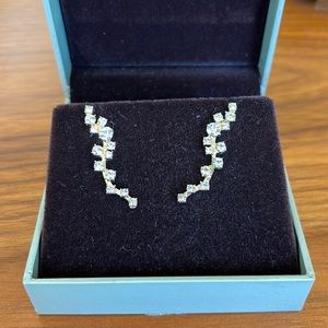 BaubleBar Gold CZ Ear Climbers